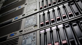 Computer servers, representing a data center