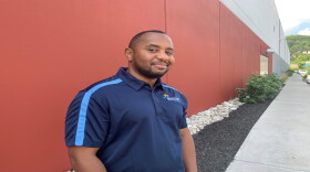 Rayshaun Holt has been working at Nehemiah Manufacturing for two years.