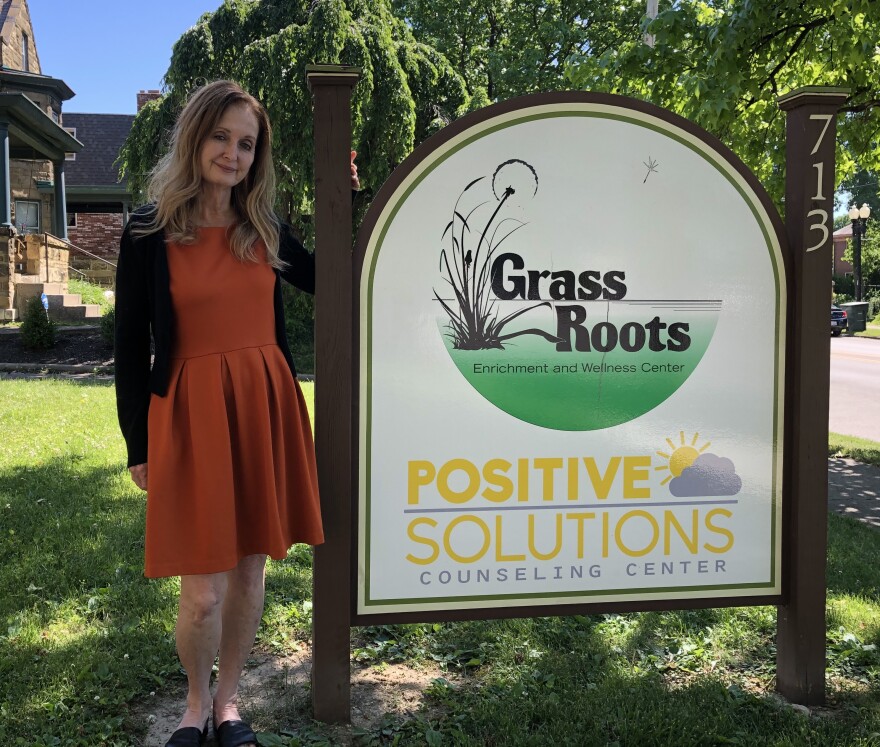 Frances Duncan with Grass Roots Enrichment and Wellness Center for Children and Families and Positive Solutions Counseling, which serve as "a gateway to improved health, enrichment and development for all ages."