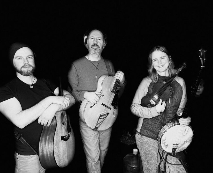 Pierce Walsh (left) and The Makers (Nate Richardson and Lydia Garrison)