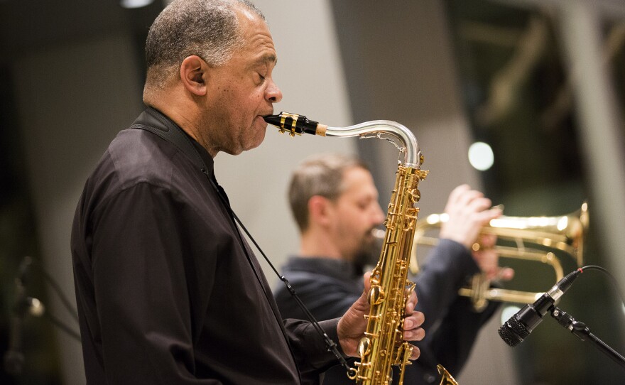 Gary Hammon and Eric Esvelt in concert at SAM on January 11, 2018.	