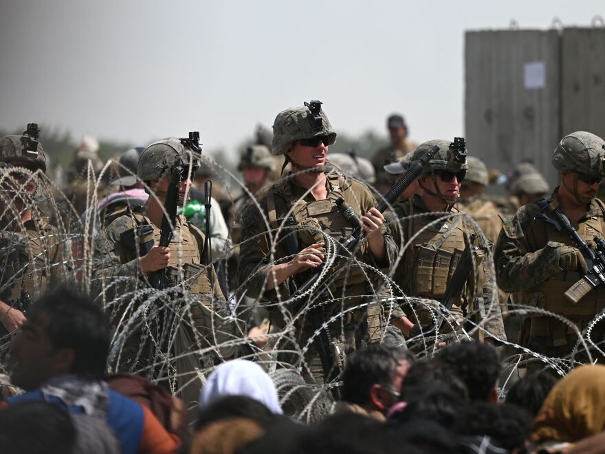 The Kabul airport was a chaotic mess in the weeks leading up the U.S. withdrawal from Afghanistan as Afghans tried to flee the country.