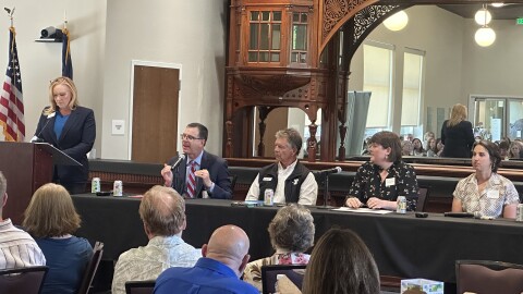 From L-R: Corey Surber, Monty Prow, David Duro, Christine Tiddens, Beth Norton