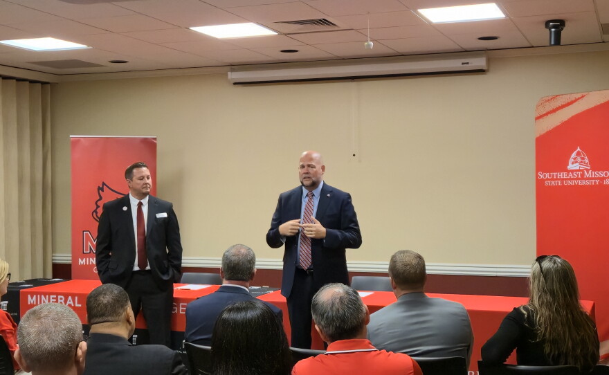 Mineral Area College and Southeast Missouri State University sign a Partnership Agreement giving students more access to educational and support services.