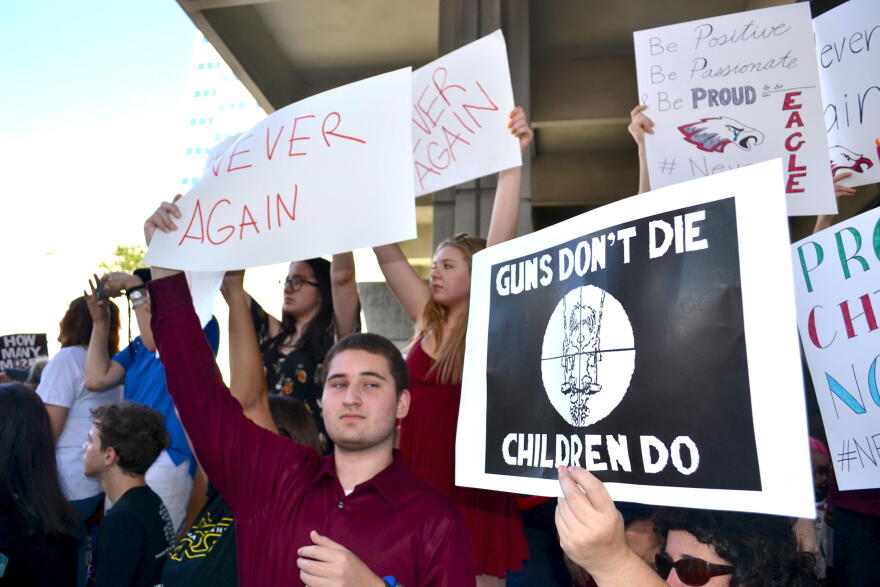 Just days after the Feb. 14 shooting at Marjory Stoneman Douglas High School, students took on the role of gun-control activists. Now they're being recognized for it.