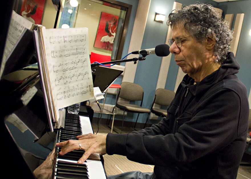 Chick Corea performing live in the KPLU Studios on Dec. 2, 2011.