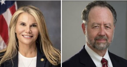State Senate District 28 candidates Lauren Melo and David Silverberg