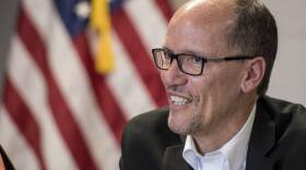 DNC Chair Tom Perez served as United States Secretary of Labor from 2013 to 2017.