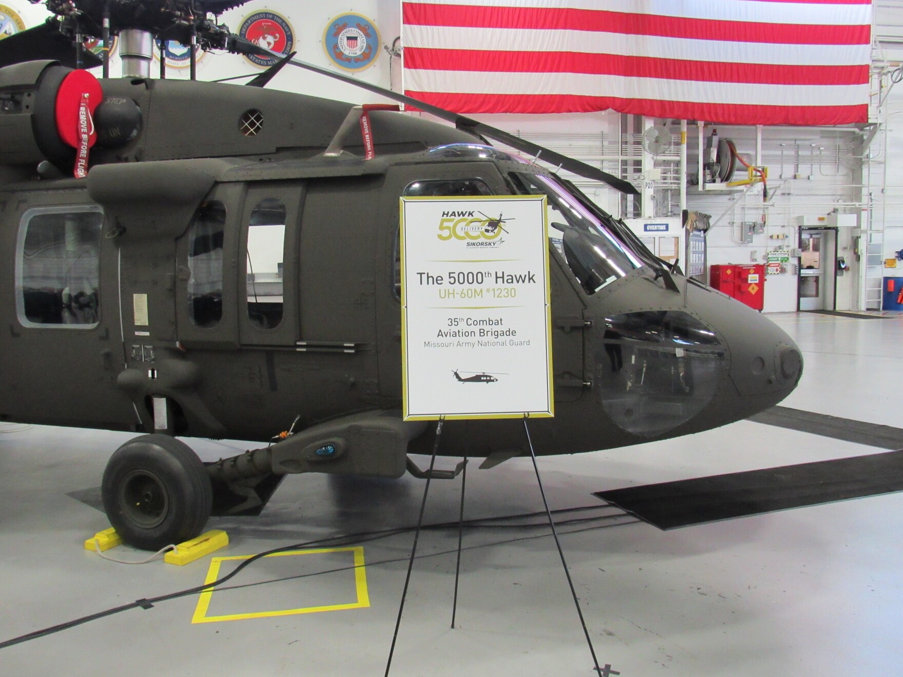 Sikorsky delivers its 5,000th Black Hawk helicopter to the U.S. Army