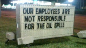 At a Leitchfield BP station just off of the Western Kentucky Parkway Saturday night, June 26th.