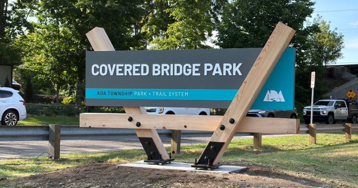Ada celebrates grand opening of expanded $8.5M Covered Bridge Park