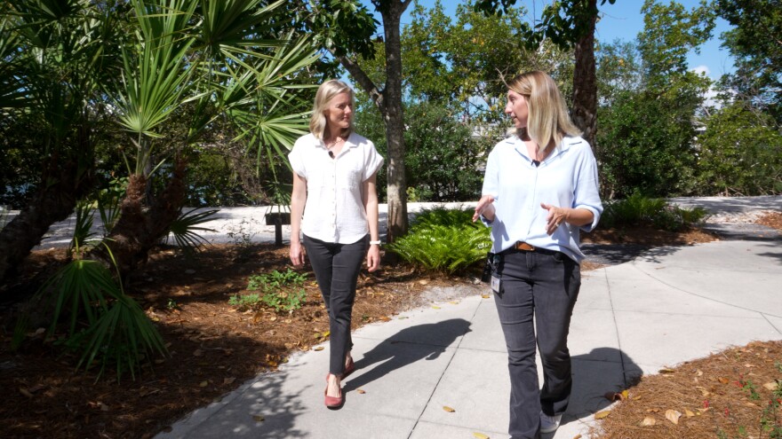 Mound House Archaeologist Breanna Vaccaro explains the compelling Calusa history of the Mound House to WGCU journalist Janine Zeitlin.