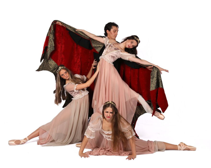 Sarasota Cuban Ballet promotional photo for 'Dracula.'