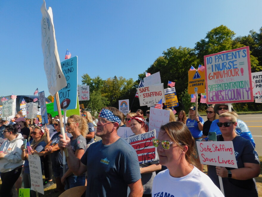 Teamsters local 332 went on strike September 1 (Labor Day), 2025 against Henry Ford Genesys hospital in Grand Blanc, Michigan
