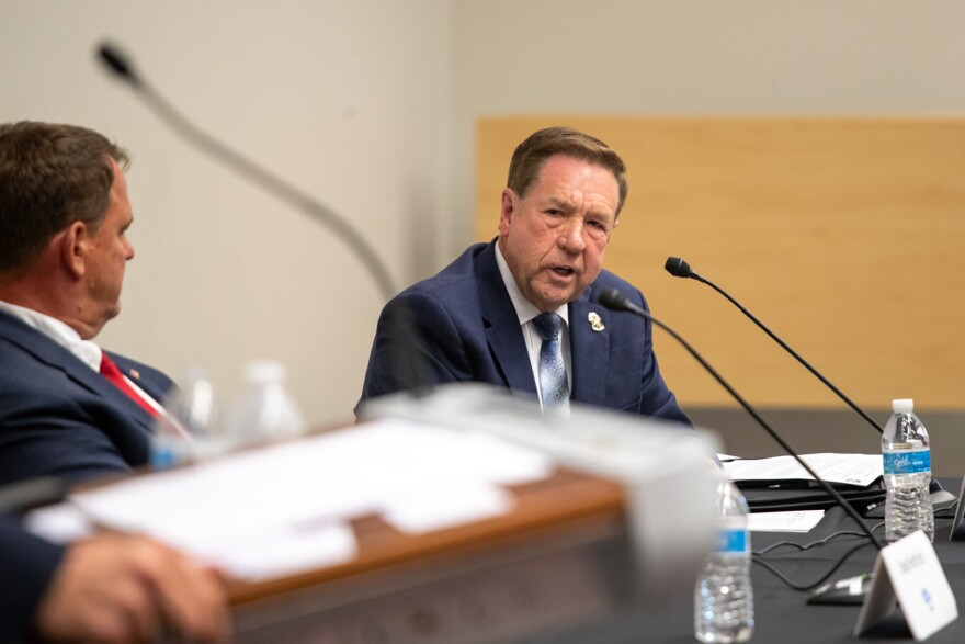 Calvin Hayden has served as Johnson County Sheriff for eight years.