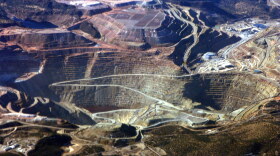 Santa Rita Mine/Chino Mine in Santa Rita, New Mexico, 15 miles east of Silver City. It was once one of the largest copper mines in the world. Map: https://maps.google.com/maps?q=32.804013,-108.073361&num=1&t=h&z=13