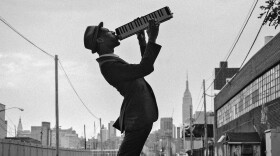 Jon Batiste carries his melodica with him pretty much all the time. "I always have it," he says. "It's kind of like my murse — a man purse."