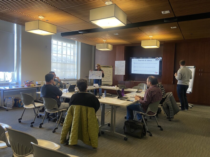 The Park City mayor and council work on a 10 year vision for the city at an annual retreat.