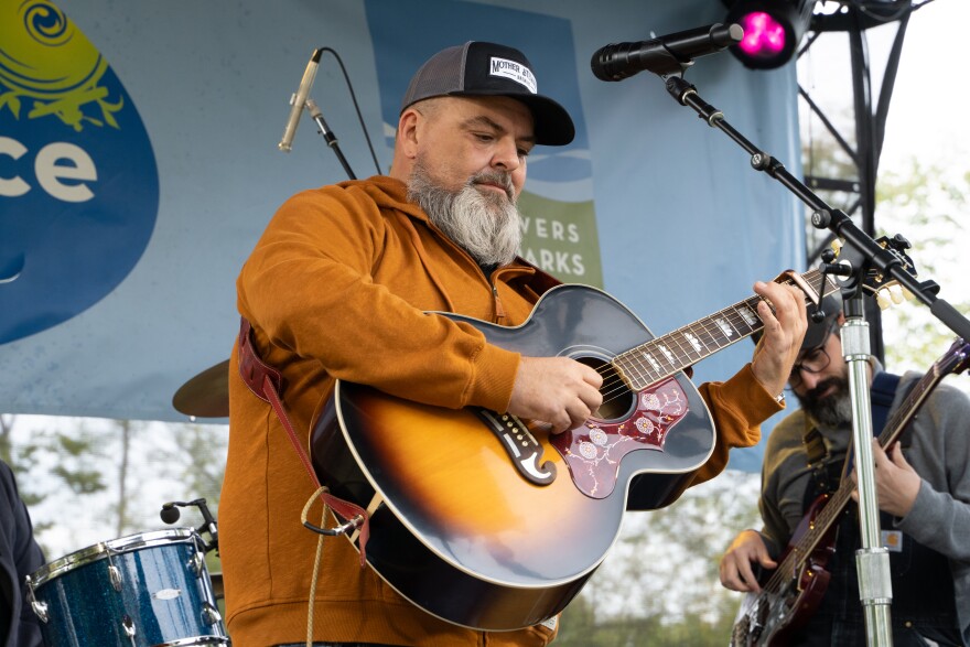 Harold Hensley performs at Wagner Subaru Outdoor Experience on Sunday, October 8, 2023 in Dayton, Ohio.