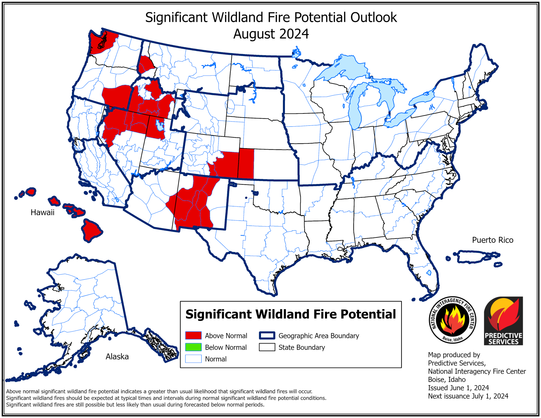 NATIONAL INTERAGENCY FIRE CENTER WILDFIRE DATA visual data 7