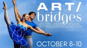 Banner for “ART / Bridges” from Chattanooga Ballet.
