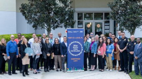 City of Port St. Lucie representatives gathered on Tuesday, Jan. 23, to celebrate the announcement that Port St. Lucie had become just the second city in Florida to earn What Works Cities Certification.