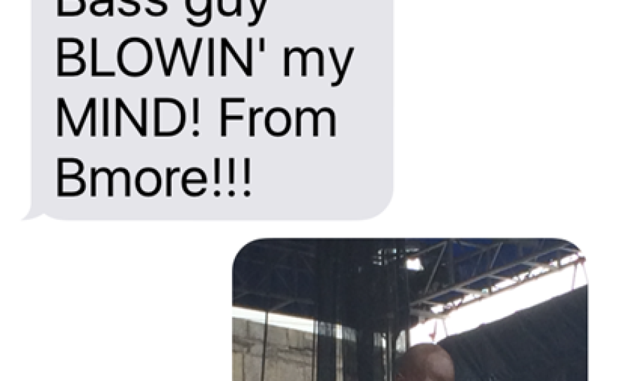 Fans loved the Maceo Parker set.