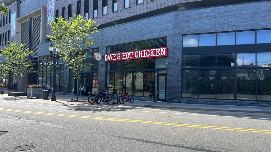 A fast food restaurant