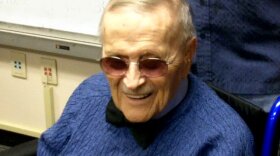 Walt Bodine on retirement day