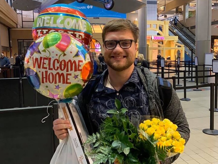 Daniel Wethli got a warm welcome from his mom and dad at the Pittsburgh airport last week after clearing two weeks of quarantine in Southern California. He was studying in Wuhan when the novel coronavirus shut the city down, but never showed any signs of infection.
