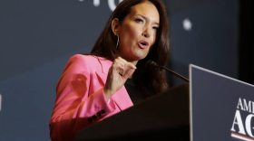 Brooke Rollins speaks during the America First Agenda Summit organized by America First Policy Institute, on July 25, 2022 in Washington, D.C.
