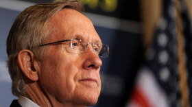 Senate Majority Leader Harry Reid of Nevada, shown in a May file photo, faces a tough re-election