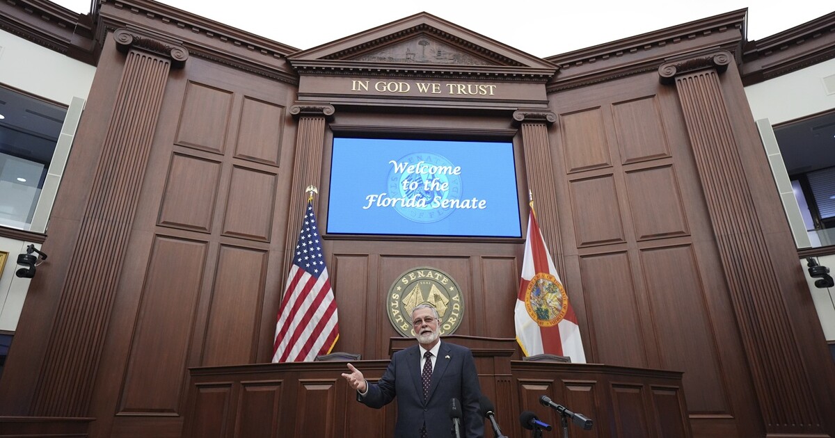 Florida's Senate President is out of the hospital