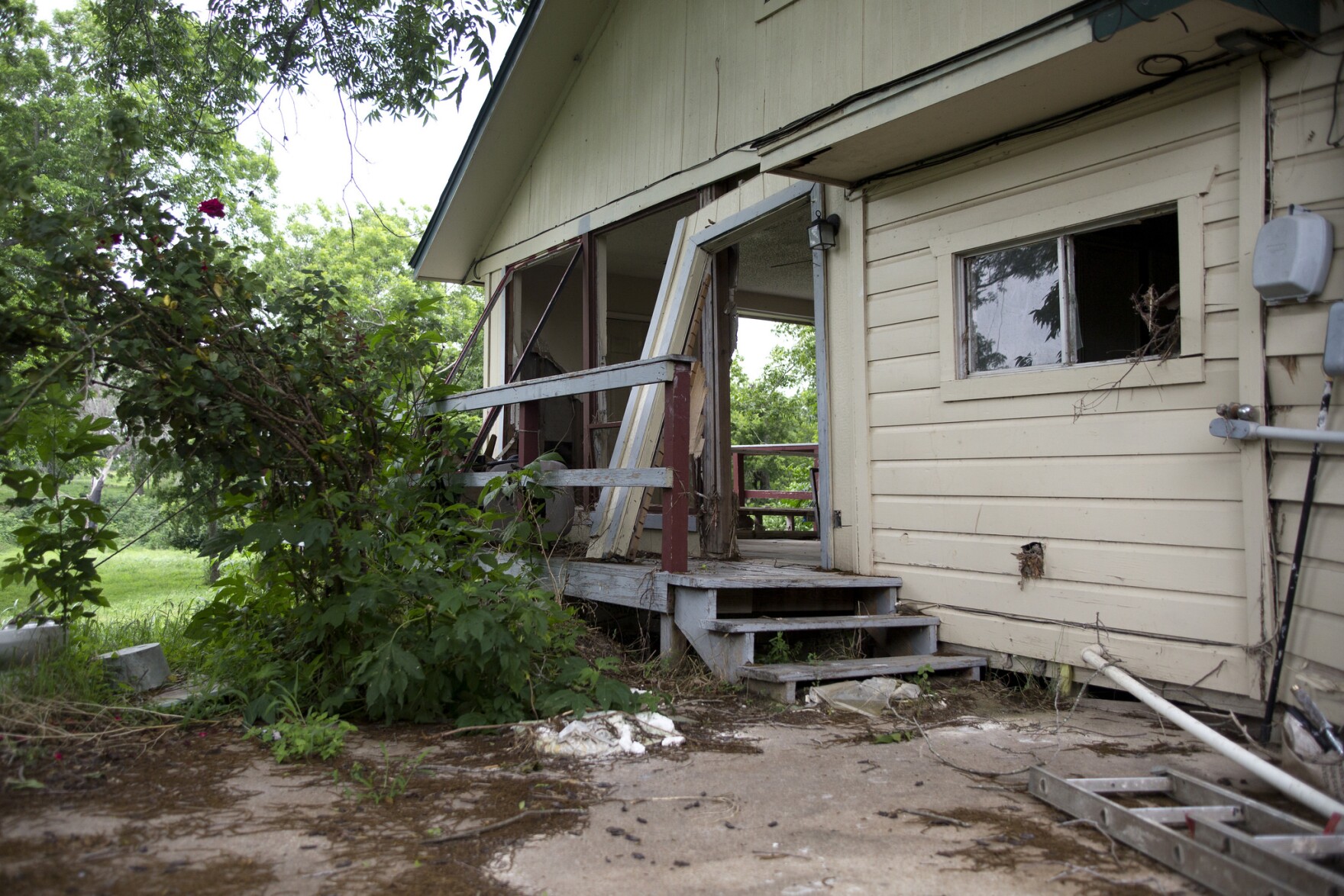 A Year After Flooding in Central Texas, Many in Martindale Are Still