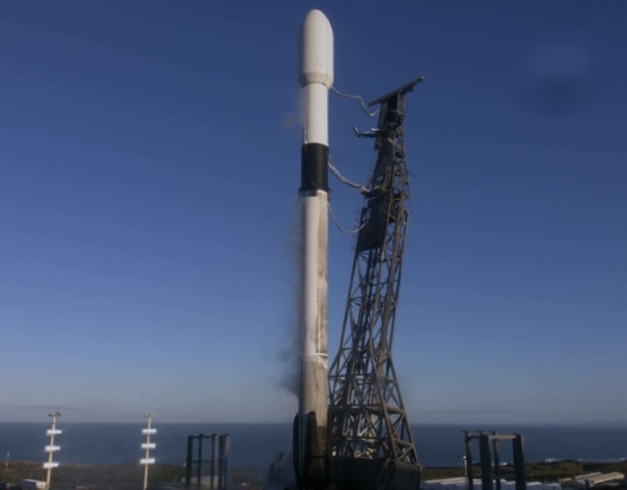 A planned rocket launch from the Central Coast Thursday morning was scrubbed at the last moment.