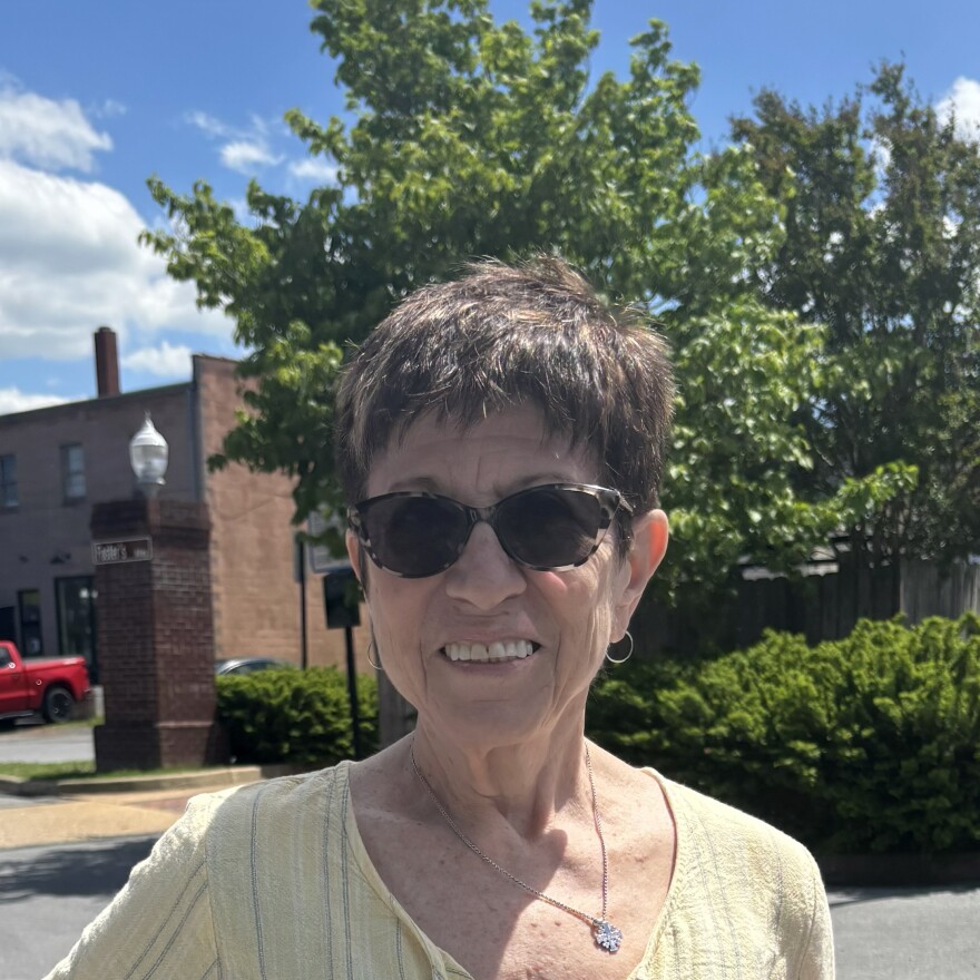 Mary Anne Barisciano arrived at 9 a.m. to claim her spot along the parade route.