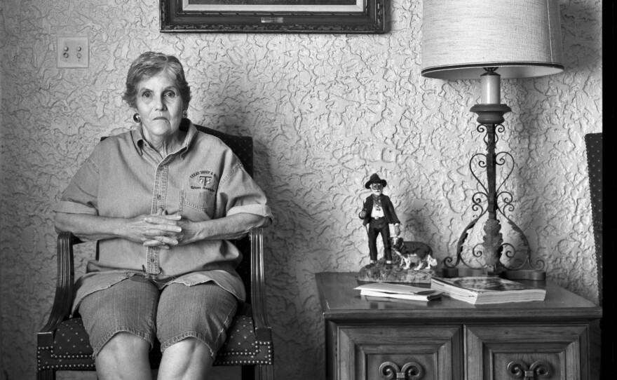 The long drought affected Sandy Whittley, 74, and her neighbors while she was residing in San Angelo.
