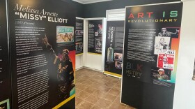 The Portsmouth Colored Community Library Museum is hosting the Art is Revolutionary exhibit through October, which is part of the city’s Black History Now event series. (Photo by Kate Nowak)