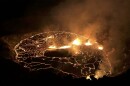 This photo provided by USGS shows the eruption within in Kilauea volcano's Halemaumau crater at the volcano's summit on Wednesday, Sept. 30, 2021. One of the most active volcanos on Earth is erupting on Hawaii's Big Island. (USGS via AP)