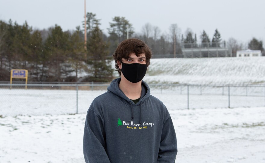 Ethan Lozier, 17, is a senior at Bucksport Senior High School.