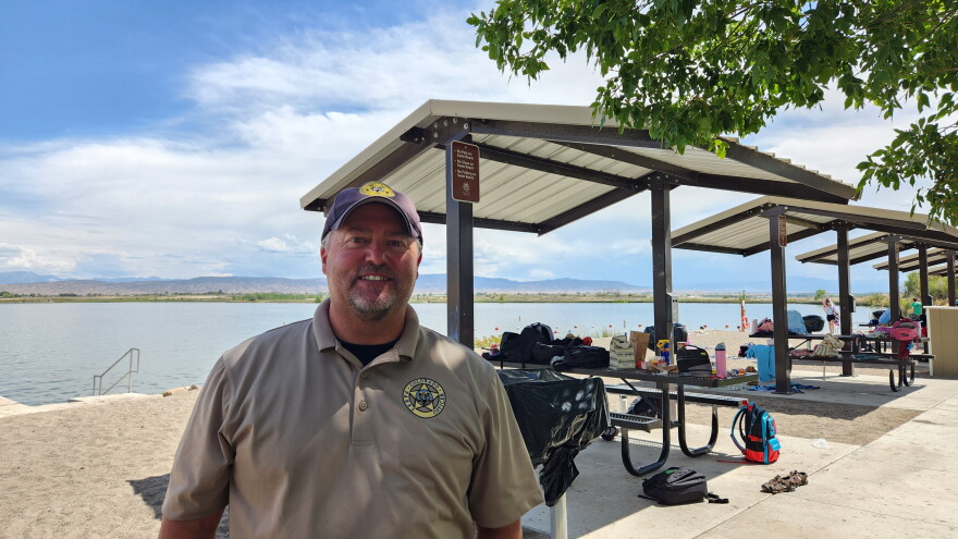 Scott Rist, Sweitzer Lake State Park Manager