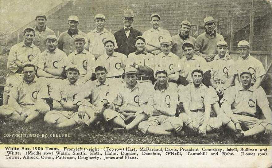 archive photo of 1906 Chicago White Sox World Series team