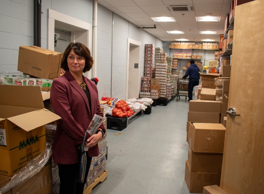 "We're doing everything that we can to keep up and we now see ourselves as sort of the safety net of the federal safety net." says CEO Melissa Cherney