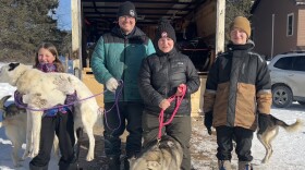 (From left) Kelsea Baril, 11, Jeffery Baril, Caroline Plouffe, and Mathys Baril, 13.