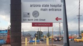 entrance of the Arizona State Hospital