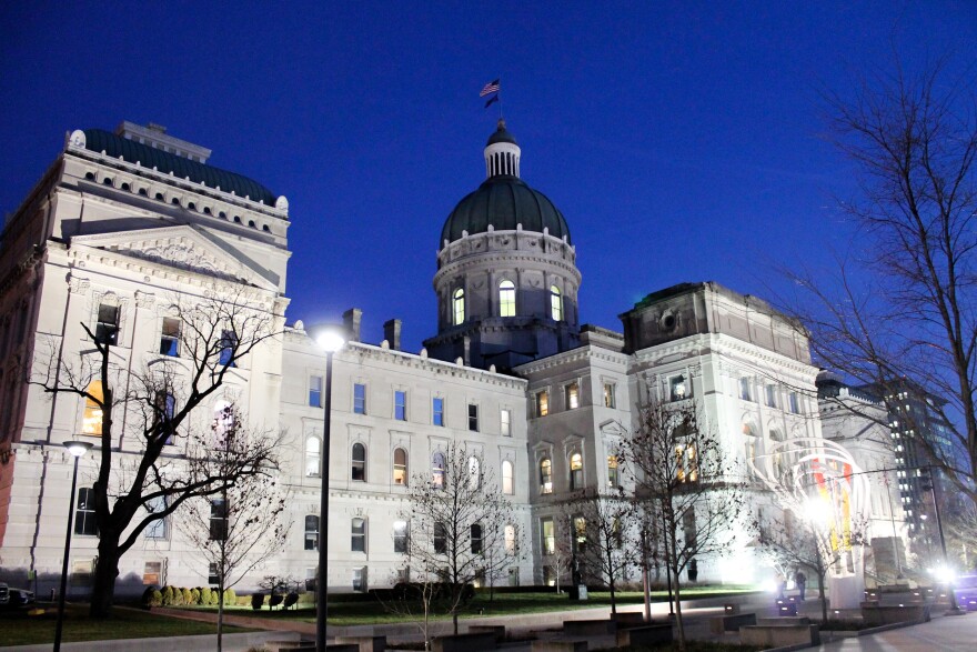 Indiana's 2024 legislative session runs through no later than March 14, 2024.