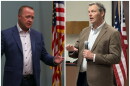 Both candidates speaking to Kansans on the campaign trail