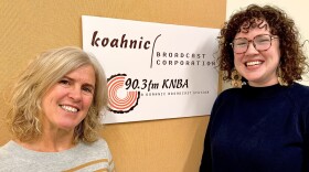 Polly Carr, VP of Programs, and Amanda Dale, VP of Development & Communications at the Alaska Humanities Forum