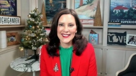 Gov. Gretchen Whitmer appearing on Evening with the Governor