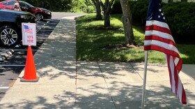 file photo-Picture of a previous Election Day in Lexington